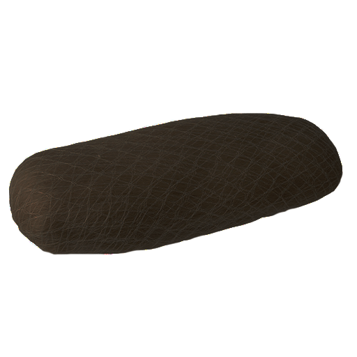 Hair Padding- Oblong, Black