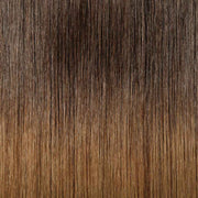 100% Human Hair Clip- in Extensions - #2-06 Mocha- Caramel Ombre